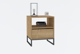 Asir-yöpöytä, 51x61x51 cm, beige hinta ja tiedot | Yöpöydät | hobbyhall.fi