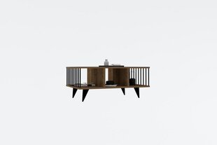 Asir-sohvapöytä, 90x40x60 cm, ruskea hinta ja tiedot | Sohvapöydät | hobbyhall.fi