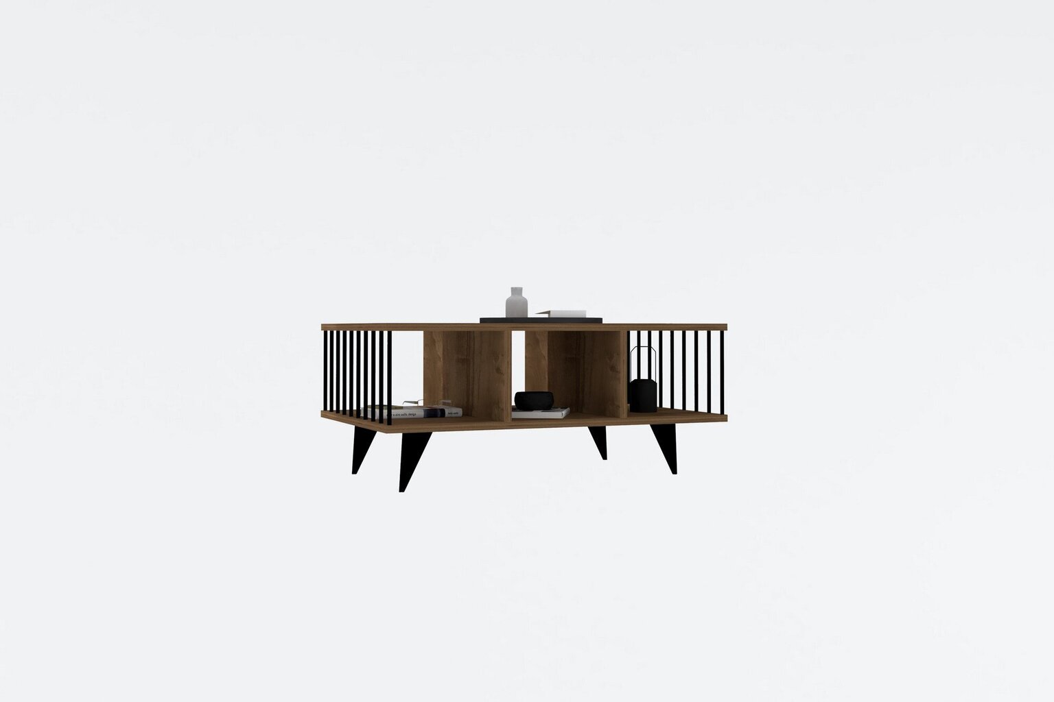 Asir-sohvapöytä, 90x40x60 cm, ruskea hinta ja tiedot | Sohvapöydät | hobbyhall.fi