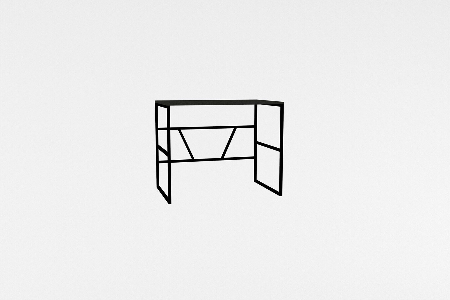 Asir-työpöytä, 90x60x74 cm, harmaa hinta ja tiedot | Tietokonepöydät ja työpöydät | hobbyhall.fi