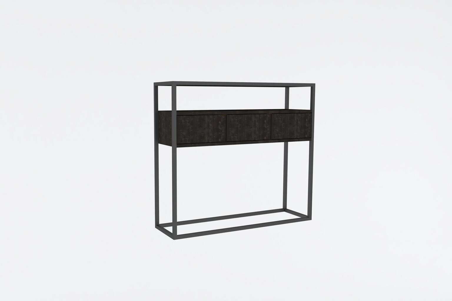Asir-sivupöytä, 100x90x29 cm, harmaa hinta ja tiedot | Sivupöydät | hobbyhall.fi