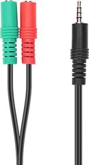 Speedlink-kuulokesovitin Trax PS4/Xbox (SL-450103-BK) hinta ja tiedot | Adapterit | hobbyhall.fi