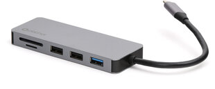 Platinet-sovitin USB-C 7in1 4K (45221) hinta ja tiedot | Platinet Tietokoneiden lisävarusteet | hobbyhall.fi