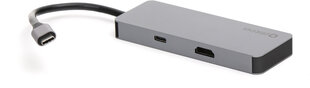 Platinet-sovitin USB-C 7in1 4K (45221) hinta ja tiedot | Adapterit | hobbyhall.fi