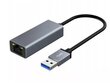 Zenwire RJ45 USB 3.0 Ethernet-sovitin GIGABIT 1000 Mbps LAN A hinta ja tiedot | Adapterit | hobbyhall.fi