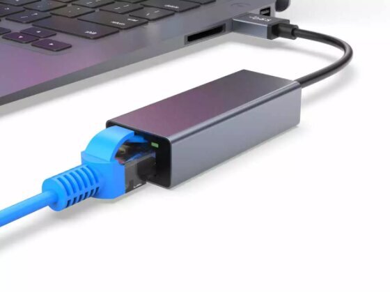 Zenwire RJ45 USB 3.0 Ethernet-sovitin GIGABIT 1000 Mbps LAN A hinta ja tiedot | Adapterit | hobbyhall.fi