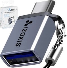 Sovitin Izoxis USB 3.0/USB Type-C hinta ja tiedot | Adapterit | hobbyhall.fi