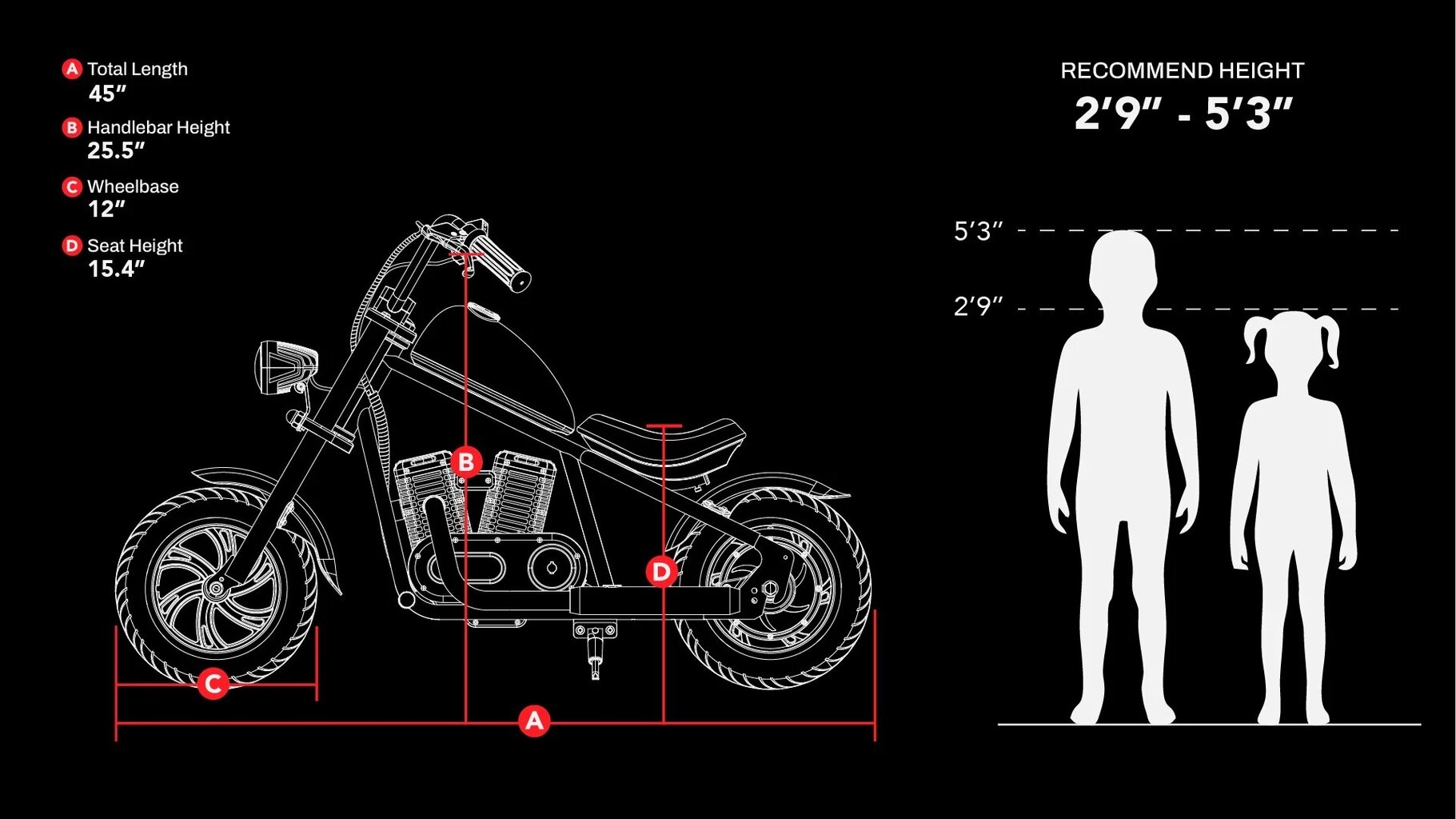 Lasten sähkömoottoripyörä Hyper Gogo Cruiser 12, vihreä hinta ja tiedot | Lasten sähköautot | hobbyhall.fi