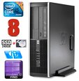 Hp 8100 Elite SFF i5-650 8GB 240SSD+1TB DVD WIN10Pro