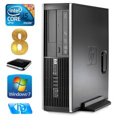 Hp 8100 Elite SFF i5-650 8GB 1TB DVD WIN7Pro hinta ja tiedot | Pöytätietokoneet | hobbyhall.fi