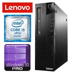 Lenovo M83 SFF i5-4460 16GB 240SSD+1TB GT1030 2GB WIN10PRO/W7P hinta ja tiedot | Pöytätietokoneet | hobbyhall.fi