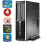 Hp 8100 Elite SFF i5-750 4GB 480SSD GT1030 2GB DVD WIN7Pro hinta ja tiedot | Pöytätietokoneet | hobbyhall.fi