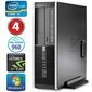 Hp 8100 Elite SFF i5-750 4GB 960SSD GT1030 2GB DVD WIN7Pro hinta ja tiedot | Pöytätietokoneet | hobbyhall.fi