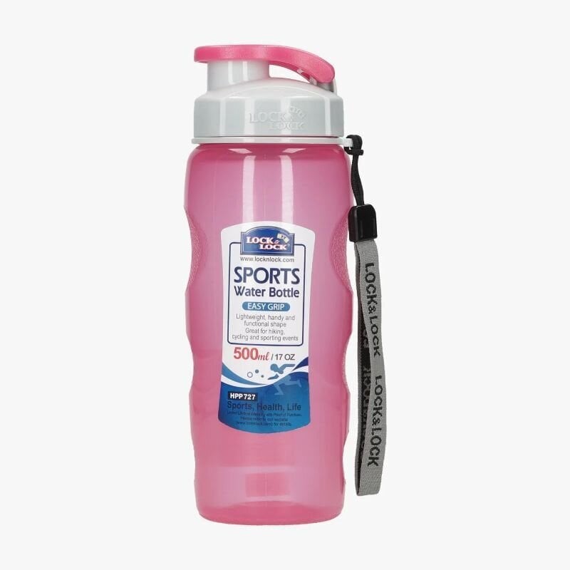 Aqua Sports 500ml pullo vaaleanpunainen hinta ja tiedot | Juomapullot | hobbyhall.fi