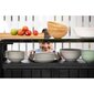 Unity Chef grillipöytä 415 L harmaa hinta ja tiedot | Grillitarvikkeet ja -välineet | hobbyhall.fi