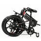 Samebike 20LVXD30 Taittuva sähköpyörä, musta hinta ja tiedot | Sähköpyörät | hobbyhall.fi