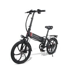 Samebike 20LVXD30 Taittuva sähköpyörä, musta hinta ja tiedot | Sähköpyörät | hobbyhall.fi