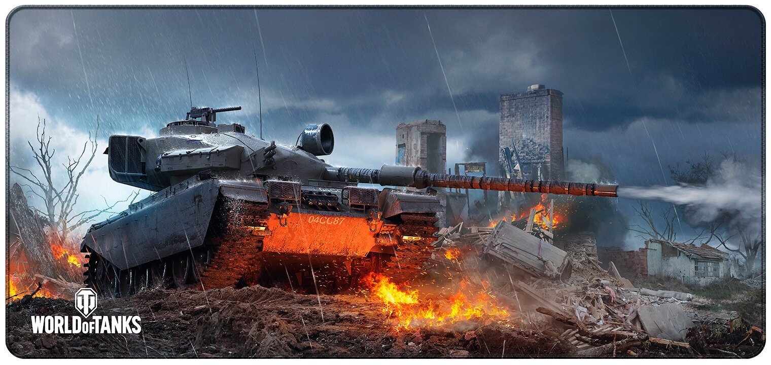 Wargaming World of Tanks - Centurion Action X Fired Up Mousepad, XL hinta ja tiedot | Hiiret | hobbyhall.fi