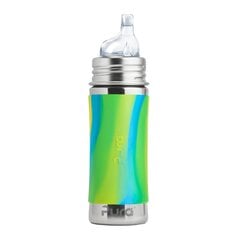 Pura Kiki Nokkapullo 325 ml, 6+ kk, aqua swirl hinta ja tiedot | Tuttipullot ja tarvikkeet | hobbyhall.fi