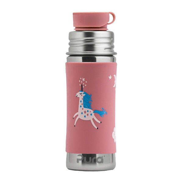 Pura Kiki Lasten vesipullo 325 ml, unicorn