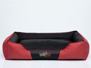 Peti Hobbydog Cesarean Perfect, punainen/musta R3, 95x73 cm hinta ja tiedot | Pedit ja pesät | hobbyhall.fi