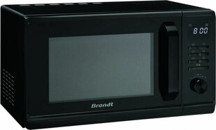 Brandt SE2300B mikroaaltouuni grillillä, 800 W, 23 L hinta ja tiedot | Mikroaaltouunit | hobbyhall.fi