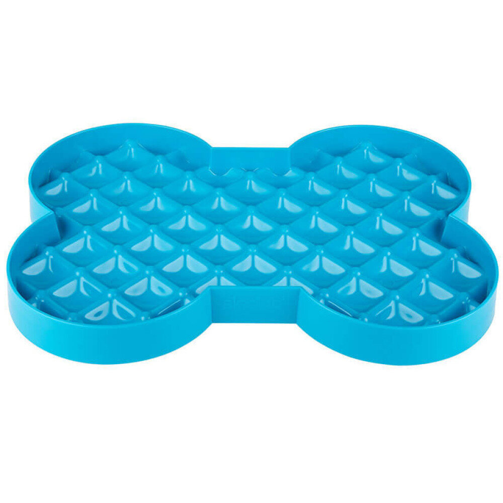 SloDog Slow Feeder Plate Suuri luukulho turkoosi hinta ja tiedot | Ruokakupit ja ruokintatarvikkeet | hobbyhall.fi