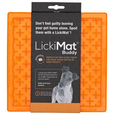 LickiMat Buddy Cross oranssi hinta ja tiedot | Ruokakupit ja ruokintatarvikkeet | hobbyhall.fi