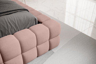 Sänky Dizzle, 140x200 cm, vaaleanpunainen hinta ja tiedot | Sängyt | hobbyhall.fi