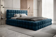 Sänky Dizzle, 140x200 cm, sininen hinta ja tiedot | Sängyt | hobbyhall.fi