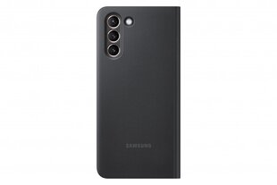 Samsung Galaxy S21 Smart Clear View suojakotelo (musta) hinta ja tiedot | Puhelimen kuoret ja kotelot | hobbyhall.fi