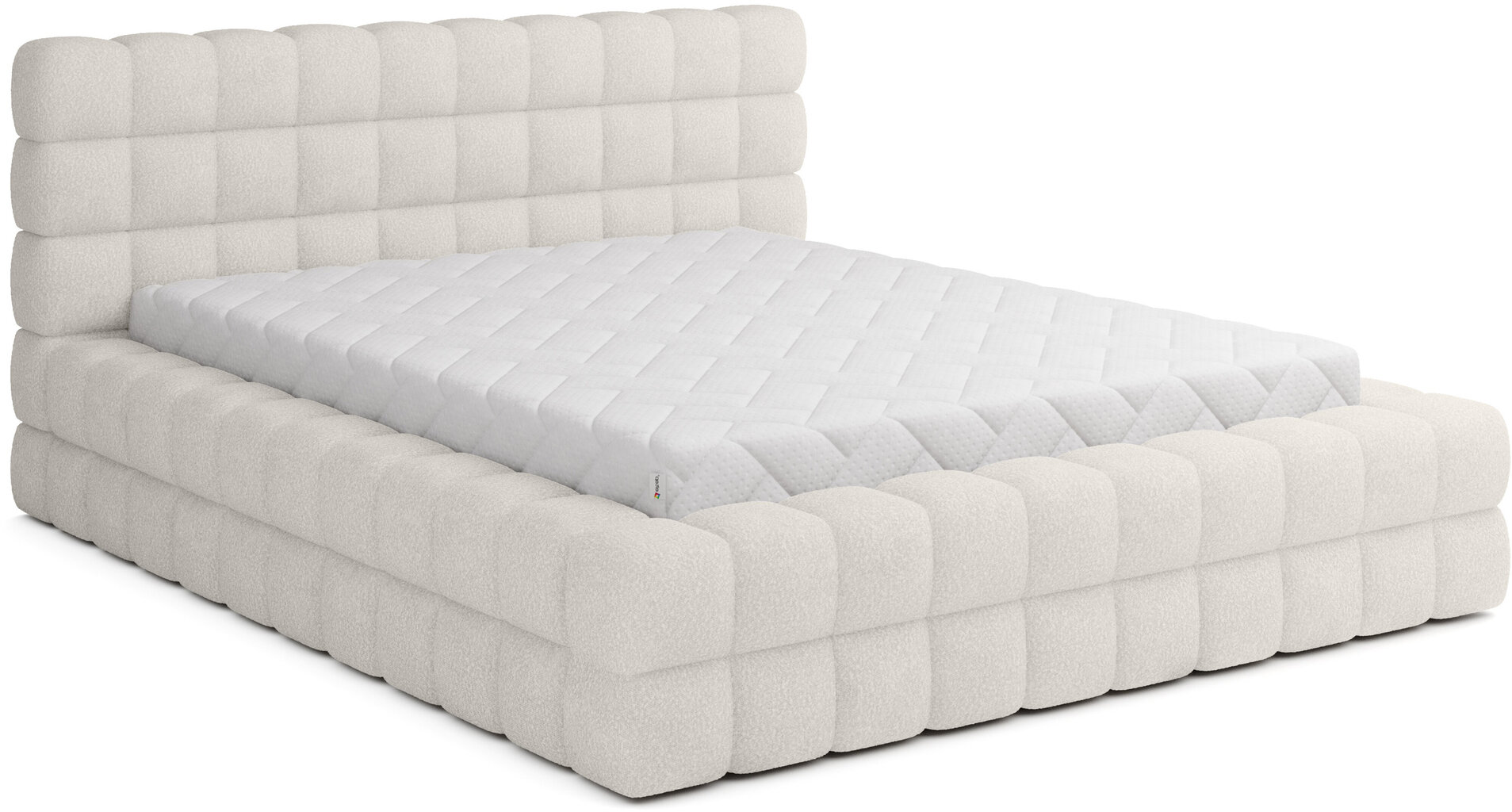 Sänky Dizzle, 180x200 cm, valkoinen hinta ja tiedot | Sängyt | hobbyhall.fi