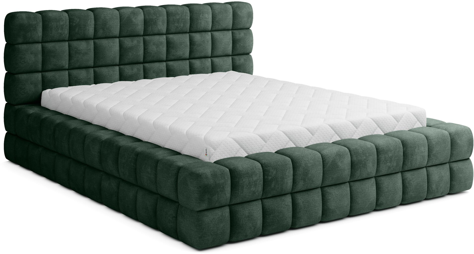 Sänky Dizzle, 180x200 cm, vihreä hinta ja tiedot | Sängyt | hobbyhall.fi