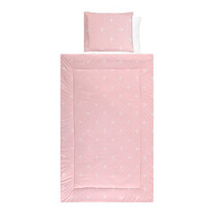 Lorelli lasten vuodevaatesetti Little Bear Pink, 100x150, 5 kpl hinta ja tiedot | Vuodevaatteet lapsille | hobbyhall.fi