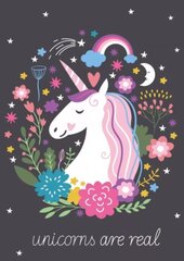 Huopa UNICORNS, 100x140 cm hinta ja tiedot | Päiväpeitot ja huovat | hobbyhall.fi