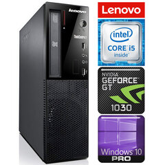 Lenovo Edge 72 SFF i5-3470 4GB 120SSD GT1030 2GB DVD WIN10Pro hinta ja tiedot | Pöytätietokoneet | hobbyhall.fi