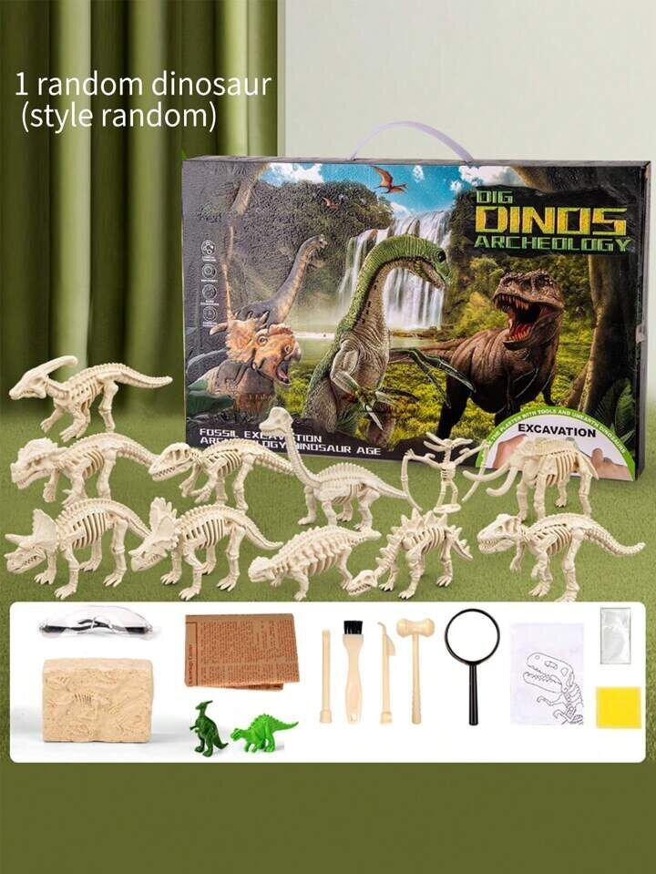 Lasten kehittävä lelu, arkeologinen dinosauru, Electronics LV-158 hinta ja tiedot | Poikien lelut | hobbyhall.fi