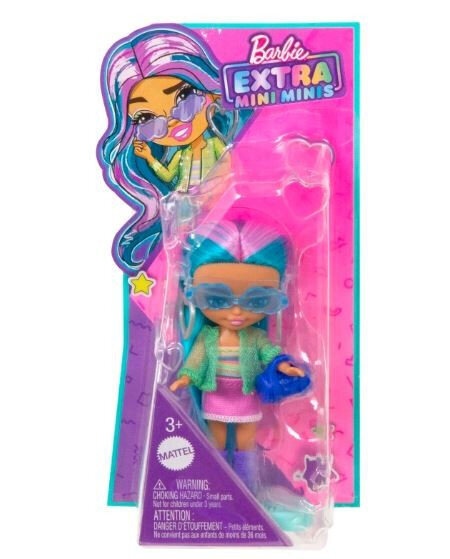Barbie Extra Mini -nukke, sininen hinta ja tiedot | Tyttöjen lelut | hobbyhall.fi