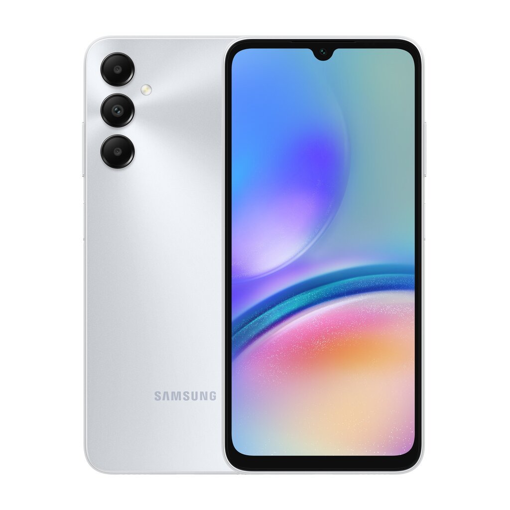 Samsung Galaxy A05s 4/64GB Silver hinta ja tiedot | Matkapuhelimet | hobbyhall.fi