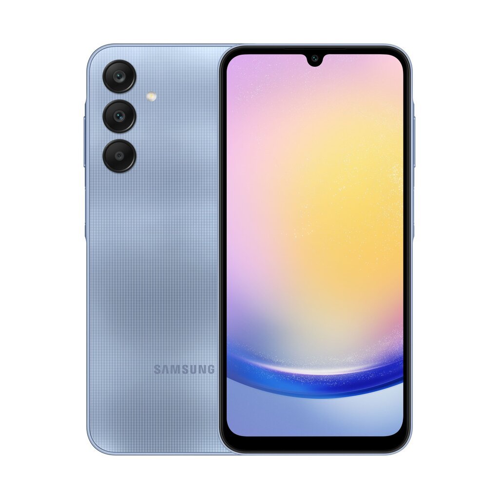 Samsung Galaxy A25 5G 6/128GB Blue SM-A256BZBDEUE hinta ja tiedot | Matkapuhelimet | hobbyhall.fi