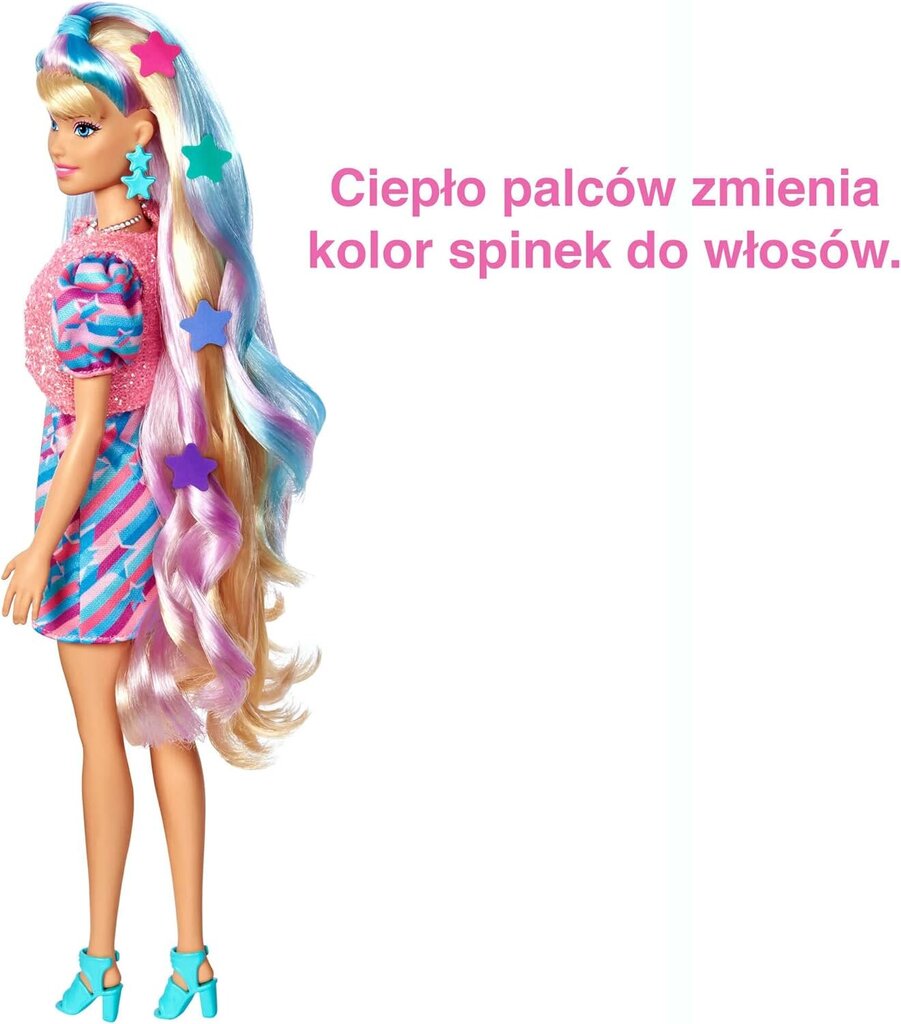 Barbie Totally Hair, 21,5 cm hinta ja tiedot | Tyttöjen lelut | hobbyhall.fi