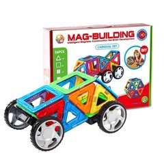 Magneettimuotit, 36 kpl hinta ja tiedot | Mag-Building Lapset | hobbyhall.fi