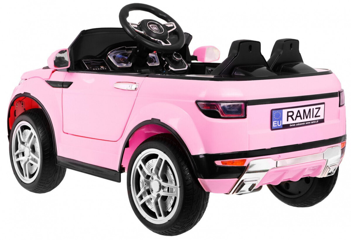 Rapid Racer sähköauto lapsille, vaaleanpunainen hinta ja tiedot | Lasten sähköautot | hobbyhall.fi