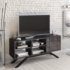 TV-taso, Asir, 130x38,6x58,6 cm, musta hinta ja tiedot | TV-tasot | hobbyhall.fi