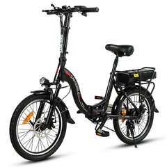 Samebike JG20 kokoontaittuva sähköinen maastokaupunkipyörä hinta ja tiedot | Sähköpyörät | hobbyhall.fi