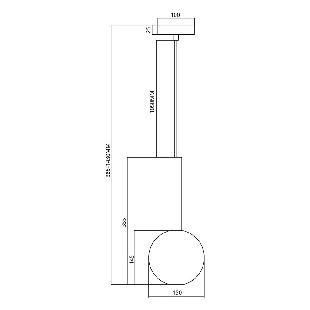 Milagro riippuvalaisin Niko ML0331 hinta ja tiedot | Riippuvalaisimet | hobbyhall.fi