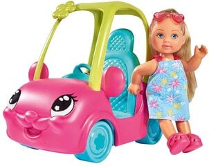 Simba Evi Love -nukke auton kanssa hinta ja tiedot | Tyttöjen lelut | hobbyhall.fi