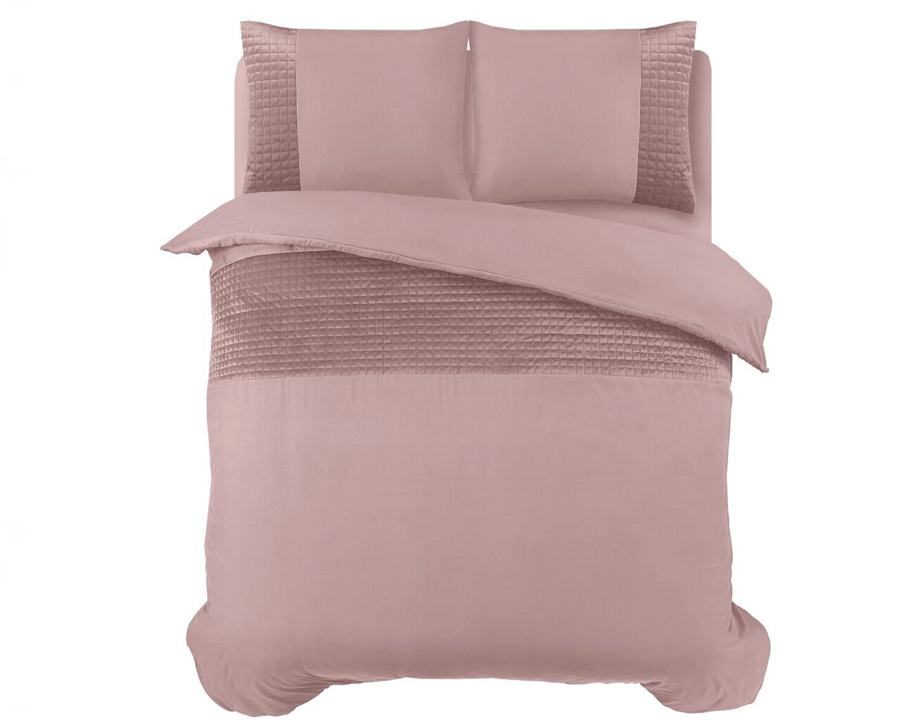 Vuodevaatteet setti Velvet Band 240 x 220 cm pinkki, Sleeptime hinta ja tiedot | Pussilakanat ja tyynyliinat | hobbyhall.fi