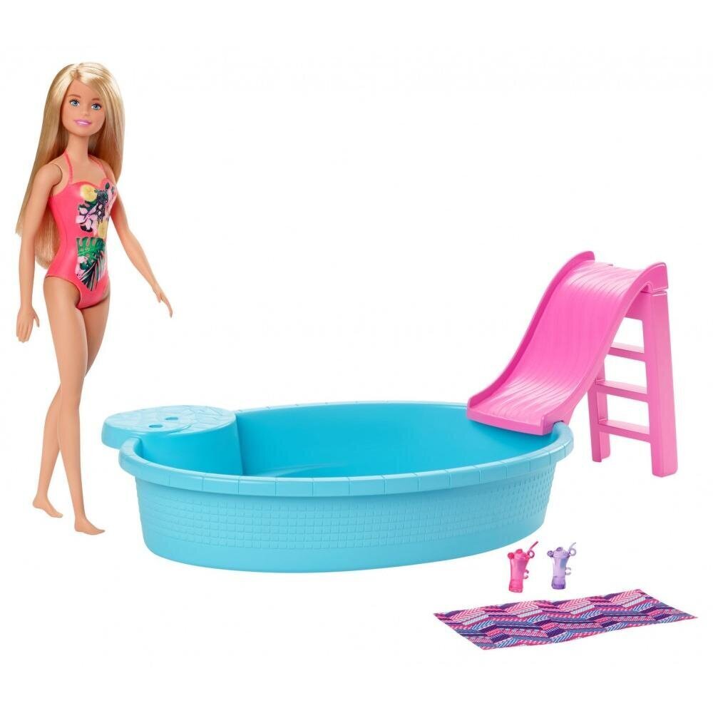 Barbie Barbie Pool Playset Ghl91 hinta ja tiedot | Tyttöjen lelut | hobbyhall.fi