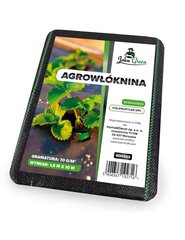 Agrotekstiili rikkaruohoja vastaan ​​JohnGreen, 1,6x10m, musta hinta ja tiedot | Puutarhatyökalut | hobbyhall.fi